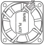 8004580369 06015KA-24N-AA-00, DC Fans DC Tubeaxial Fan, 60x60x15mm, 24VDC, 18.3CFM, Rib Mount, Lead Wires Hirschmann — изображение 2