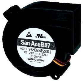 doc044244838 8007285507 9BMB24G201, Blowers & Centrifugal Fans DC Blower, 97x33mm, 24VDC, High Performance, Tachometer Hirschmann — изображение 1