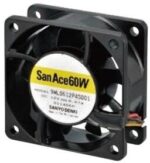 8049705587 Вентилятор Sanyo Denki San Ace 60W 9WL0612P4J001 12V DC 0.39A 60X25 4pin Hirschmann — изображение 3