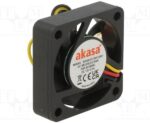 8026989801 AK-4010MS, Fan: DC; axial; 12VDC; 40x40x10mm; 28.5dBA; EBR; 5400rpm; 2.41mmH2O Hirschmann — изображение 2