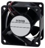 8033864543 06038RE-24S-GT-00, Fan Tubeaxial 24VDC Square - 60mm L x 60mm H Ball 59.0 CFM (1.65m³/min) 3 Wire Leads Hirschmann — изображение 2
