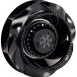 8009051432 R2E250-RB02-11, Blowers & Centrifugal Fans AC Centrifugal Fan, 250x108mm Round, 115VAC, 1010.1CFM, 395W, 74dBA, RadiCal Hirschmann