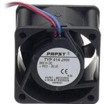 8005982446 414JHH, Fan Tubeaxial 24VDC Square - 40mm L x 40mm H Ball 14.1 CFM (0.395m³/min) 2 Wire Leads Hirschmann