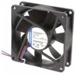 8005963493 4182NGX, Fan Tubeaxial 12VDC Square - 119mm L x 119mm H Sintec 94.2 CFM (2.64m³/min) 2 Terminals Hirschmann