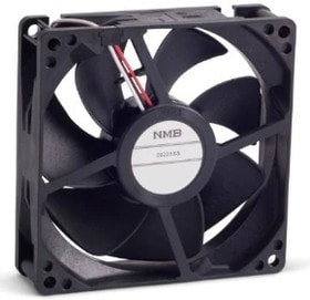 8033886566 09225SE-12Q-FT-DW, Fan Tubeaxial 12VDC Square - 92mm L x 92mm H Ball 65.0 CFM (1.82m³/min) 3 Wire Leads Hirschmann