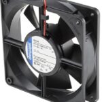 8957445017 4314R,DC Axial Fan, 24 V, Square, 119 mm, 32 mm, Ball Bearing, 100.1 CFM Hirschmann