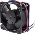 8005540571 612NGMLE, DC Fans DC Tubeaxial Fan, 60x60x25mm, 12VDC, 14.7CFM, 0.7W, 19dBA, 3000RPM, Sleeve Hirschmann — изображение 4