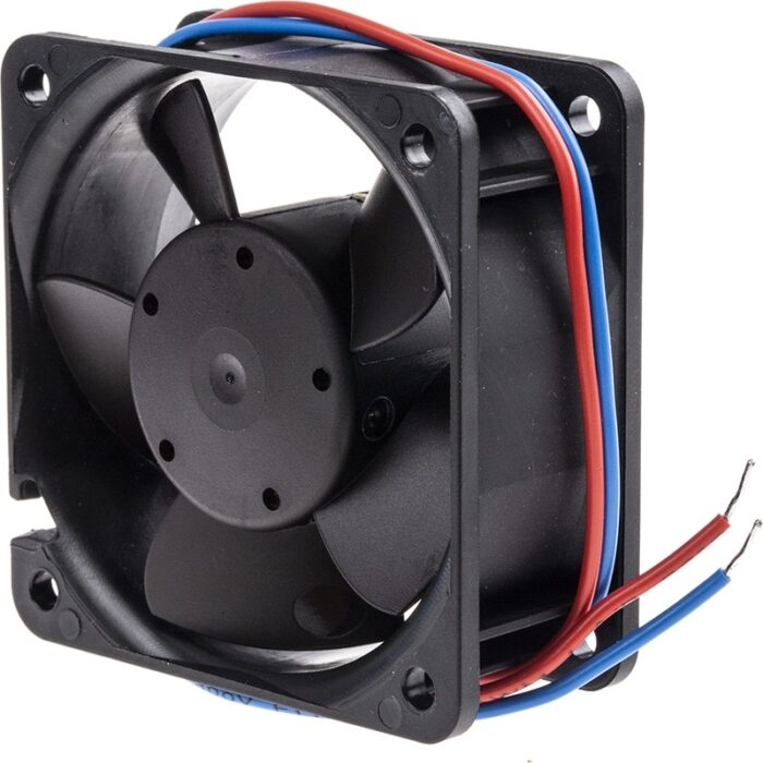 8005540571 612NGMLE, DC Fans DC Tubeaxial Fan, 60x60x25mm, 12VDC, 14.7CFM, 0.7W, 19dBA, 3000RPM, Sleeve Hirschmann — изображение 4