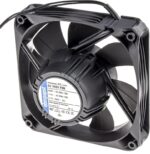 8005897732 AC4400FNN, Fan Tubeaxial 115VAC Square - 119mm L x 119mm H Ball 120.7 CFM (3.38m³/min) 2 Wire Leads Hirschmann
