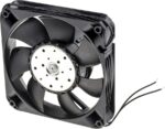 8005897732 AC4400FNN, Fan Tubeaxial 115VAC Square - 119mm L x 119mm H Ball 120.7 CFM (3.38m³/min) 2 Wire Leads Hirschmann — изображение 4