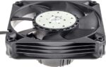 8005897732 AC4400FNN, Fan Tubeaxial 115VAC Square - 119mm L x 119mm H Ball 120.7 CFM (3.38m³/min) 2 Wire Leads Hirschmann — изображение 5