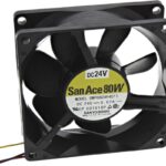 8045546281 Вентилятор Sanyo Denki San Ace 80W 9WP0824H4011 24V 0,11A 80x25 3pin () Hirschmann