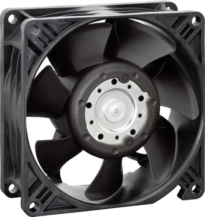 8004985119 3258J/2H3PU, DC Fans Tubeaxial, 92x38mm, 48VDC, 158.9CFM, 33.6W, 7450RPM, Ball, Speed Signal, IP68 Hirschmann — изображение 3