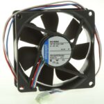 8002772924 8412 N/2GLE-256, 8400 N Series Axial Fan, 12 V dc, DC Operation, 33m³/h, 500mW, 80 x 80 x 25mm Hirschmann