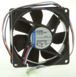 8002772924 8412 N/2GLE-256, 8400 N Series Axial Fan, 12 V dc, DC Operation, 33m³/h, 500mW, 80 x 80 x 25mm Hirschmann