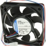 8009484119 712F/2M-006, 700 F Series Axial Fan, 12 V dc, DC Operation, 36m³/h, 1.1W, 70 x 70 x 15mm Hirschmann