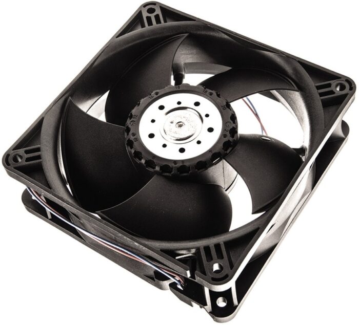8009484142 4418ML, 4400 Series Axial Fan, 48 V dc, DC Operation, 168m³/h, 3.2W, 119 x 119 x 38mm Hirschmann — изображение 2