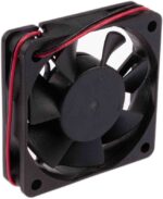 8009693887 Axial Fan, 12 V dc, DC Operation, 27.2m³/h, 1.6W, 90mA Max, 60 x 60 x 15mm Hirschmann — изображение 4