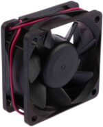 8009693890 Axial Fan, 12 V dc, DC Operation, 40.8m³/h, 2.8W, 230mA Max, 60 x 60 x 25mm Hirschmann — изображение 4