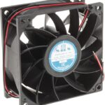 8009694404 Axial Fan, 12 V dc, DC Operation, 229.4m³/h, 16W, 1.3A Max, 92 x 92 x 38mm Hirschmann