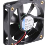 8010469878 612F-RS0, 600 F Series Axial Fan, 12 V dc, DC Operation, 29m³/h, 1W, 60 x 60 x 15mm Hirschmann