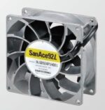 8004657752 9S0924L401, DC Fans DC Axial Fan, 92x92x25mm, 24VDC, Silent Series, Tachometer Hirschmann — изображение 2