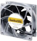 8006997206 9LG1212P1G001, Fan Tubeaxial 12VDC Square - 119mm L x 119mm H Ball 247.0 CFM (6.92m³/min) 4 Wire Leads Hirschmann — изображение 3