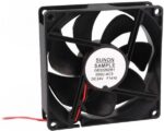 8004788789 GE92252B1-000U-AC9, DC Fans Axial Fan, 92x92x25mm, 24VDC, 75CFM, 0.35"H2O, Ball, Wire, Auto Restart, IP56 Hirschmann — изображение 2