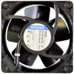 8006154167 4658N, Fan Tubeaxial 230VAC Square - 119mm L x 119mm H Ball 99.9 CFM (2.80m³/min) 2 Terminals Hirschmann — изображение 2