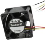 8036730810 Вентилятор Sanyo Denki San Ace 60 9GA0612P6G001 12V DC 0.26A 60X20 4pin Hirschmann — изображение 3