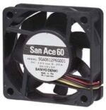 8049670626 Вентилятор Sanyo Denki San Ace 60 9GA0624P6G001 24V DC 0.12A 60X20 4pin Hirschmann — изображение 2