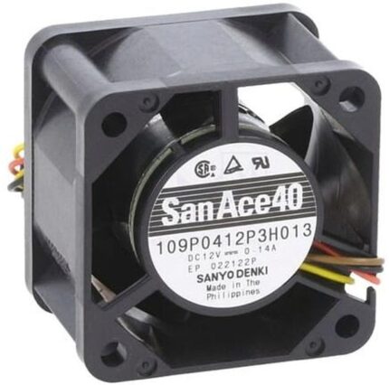 8013282533 Вентилятор Sanyo Denki 109P0412P3H013 40X28MM 12 VDC 0.14A Hirschmann