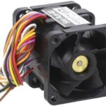 8005415321 9CRA0412P4K03, DC Fans DC Axial Fan, 40x40x48mm, 12VDC, Counter Rotating, Tachometer, PWM Hirschmann