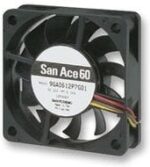 8025716335 Вентилятор Sanyo Denki San Ace 60 9GA0612P7G01 12V DC 0.16A 60X15 4pin Hirschmann — изображение 3