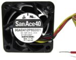 8048236511 Вентилятор Sanyo Denki 9GA0412P6G001 12v 0.23A 40x20 4pin Hirschmann — изображение 2