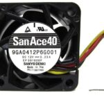 8007809945 9GA0412P6G001, DC Fans DC Axial Fan, 40x40x20mm, 12VDC, High Performance, Low Power, Tachometer, PWM Hirschmann