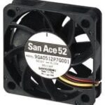 8017376055 Вентилятор Sanyo Denki San Ace 9GA0512P7G001 DC12V 1.56W 0.130A 52x15 4pin Hirschmann