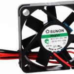 8006972771 ME45100V1-000U-A99, Fan Tubeaxial 5VDC Square - 45mm L x 45mm H Vapo-Bearing™ 11.0 CFM (0.308m³/min) 2 Wire Leads Hirschmann