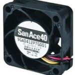 8007200276 9GA0412G7001, DC Fans DC Axial Fan, 40x40x15mm, 12VDC, High Performance, Low Power, Tachometer Hirschmann