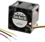 8035599201 Вентилятор Sanyo Denki San Ace 36 9GV3612P3G03 12V DC 0.34A 36X28 4pin () Hirschmann — изображение 5