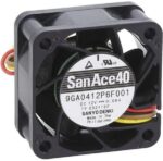 8045781896 Вентилятор Sanyo Denki San Ace 40 9GA0412P6F001 12V 0.08A 40x20 4pin Hirschmann