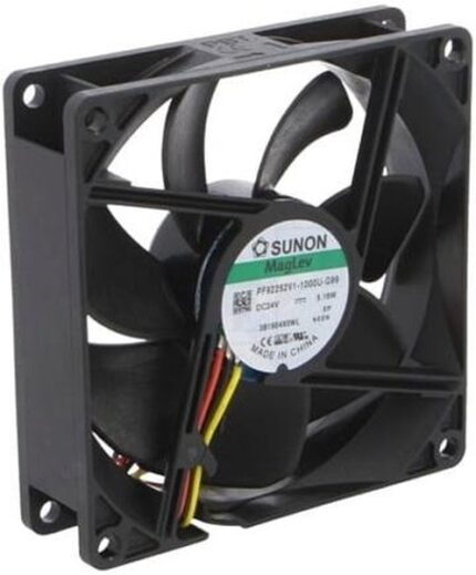 8002581159 PF92252V1-1000U-G99, Вентилятор осевой, 24ВDC, 92x92x25мм, подшипник Vapo, 126,75куб.м/ч, 45,5дБА () Hirschmann