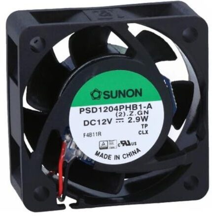 8024647659 PSD1204PHB1-A (2).Z.GN, Вентилятор осевой, 12В DC, 40x40x15мм, 23,79куб.м/ч, 44,2дБА Hirschmann