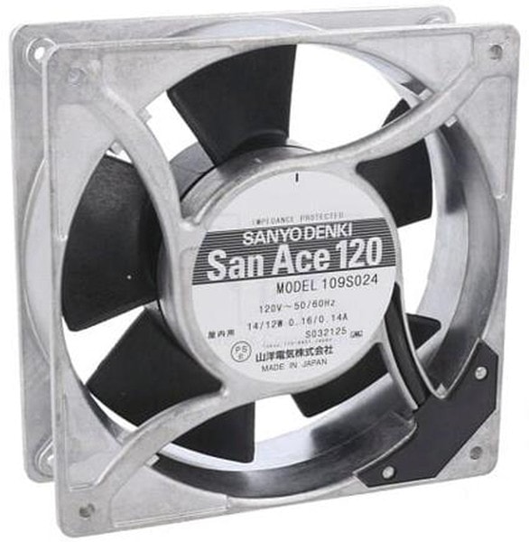doc044437728 8005873257 109S024, FAN 120X38MM 120VAC Hirschmann — изображение 1