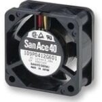 8007081361 109P0424H602, DC Fans DC Axial Fan, 40x40x20mm, 24VDC Hirschmann