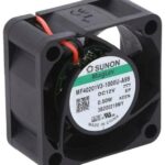 8006277733 MF40201V3-1000U-A99, DC Fans Axial Fan, 40x40x20mm, 12VDC, 6.3CFM, 0.11"H2O, Vapo, Wire, Auto Restart Hirschmann