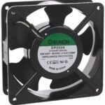 8007758658 DP200A2123XBT.GN.I55, Вентилятор осевой, 230В AC, 120x120x38мм, подшипник качения, 165(±10%) куб.м/ч, 45дБА Hirschmann