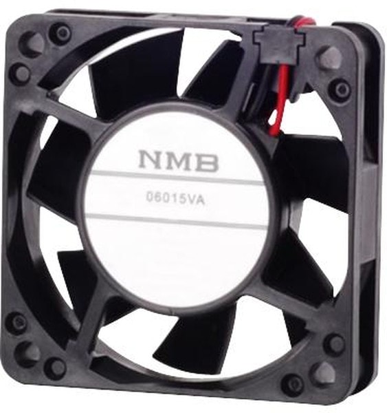 doc044471703 8016448091 06015VA-12P-AA-00, DC Axial Fan, 12 V, Square, 60 mm, 15 mm, Ball Bearing, 19.4 CFM Hirschmann — изображение 1
