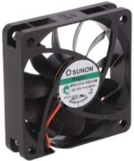 8007035721 MF60151V2-1000U-A99, Вентилятор осевой, 12В DC, 60x60x15мм, подшипник Vapo, 38,53куб.м/ч, 29,2дБА Hirschmann
