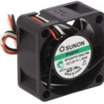 8008022851 MF40201VX-1000U-F99, Вентилятор осевой, 12В DC, 40x40x20мм, подшипник Vapo, 18,25куб.м/ч, 27,5дБА Hirschmann